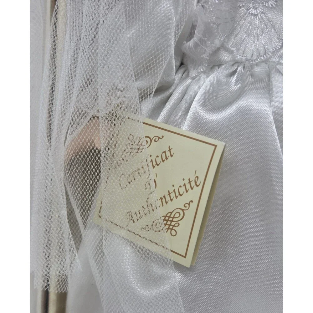 Collector's Choice Bisque Porcelain Bride Doll NIB COA Limited‎ Edition 1990s